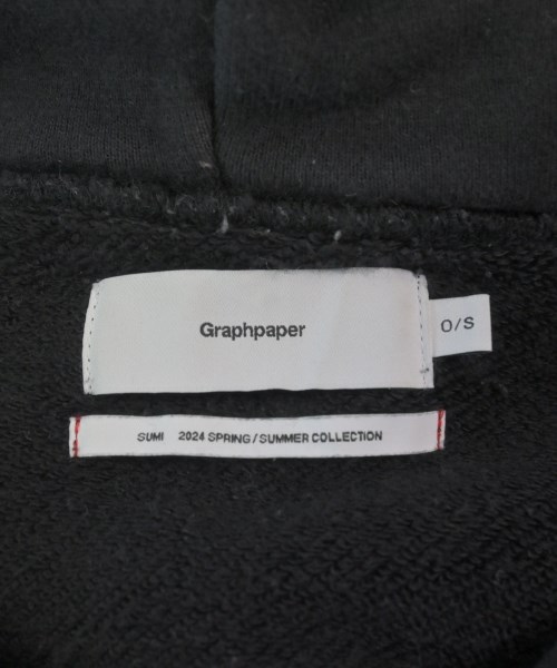 Graphpaper（グラフペーパー）スウェット 黒 サイズ:F メンズ/2200614758023