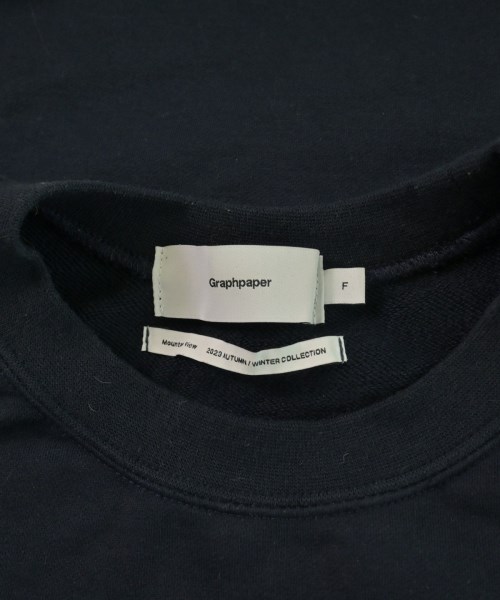 Graphpaper（グラフペーパー）スウェット 紺 サイズ:F メンズ/2200611186102