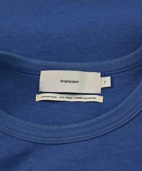 Graphpaper（グラフペーパー）Tシャツ・カットソー 青 サイズ:2(M位) メンズ/2200615602066