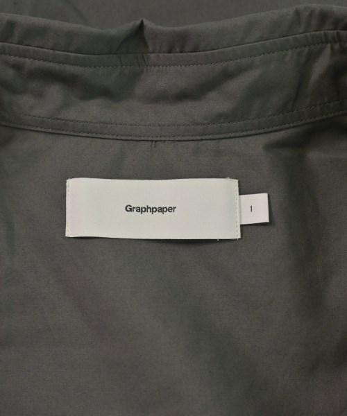 Graphpaper（グラフペーパー）カジュアルシャツ グレー サイズ:1(S位) メンズ/2200617037064