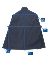 Graphpaper（グラフペーパー）カジュアルシャツ 紺 サイズ:2(M位) メンズ/2200620529013