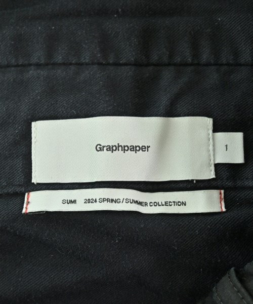 Graphpaper（グラフペーパー）カーゴパンツ 黒 サイズ:1(S位) メンズ/2200672790010