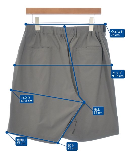 Graphpaper（グラフペーパー）ショートパンツ グレー サイズ:-(S位) メンズ/2200673395023