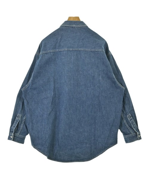 Graphpaper（グラフペーパー）カジュアルシャツ 青 サイズ:1(S位) メンズ/2200669965032