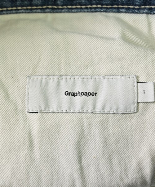 Graphpaper（グラフペーパー）デニムパンツ 青 サイズ:1(S位) メンズ/2200669965049