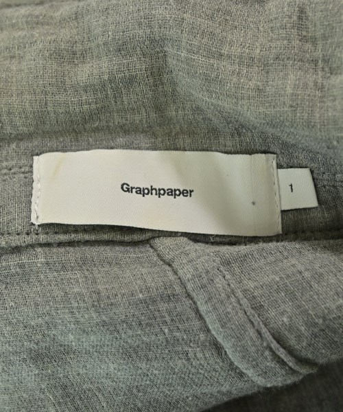 Graphpaper（グラフペーパー）カジュアルジャケット グレー サイズ:1(S位) メンズ/2200672042041