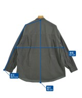 Graphpaper（グラフペーパー）カジュアルシャツ グレー サイズ:F メンズ/2200674305021