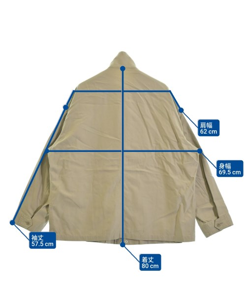 Graphpaper（グラフペーパー）ミリタリーブルゾン ベージュ サイズ:2(M位) メンズ/2200674783010