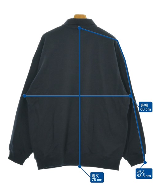 Graphpaper（グラフペーパー）スウェット 紺 サイズ:2(M位) メンズ/2200674783041