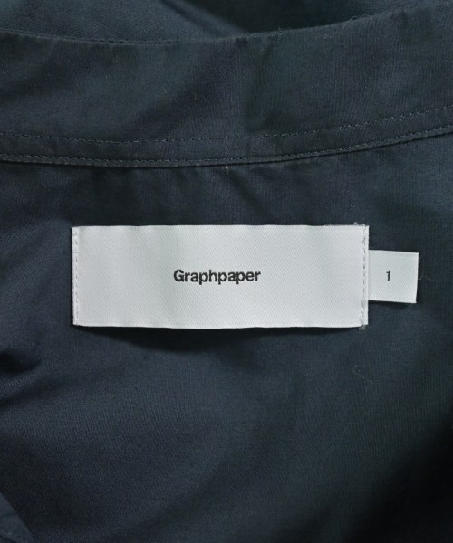 Graphpaper（グラフペーパー）カジュアルシャツ グレー サイズ:1(S位) メンズ/2200674783089