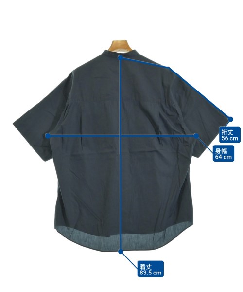 Graphpaper（グラフペーパー）カジュアルシャツ グレー サイズ:1(S位) メンズ/2200674783089