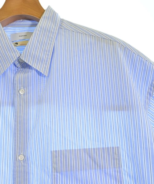 Graphpaper（グラフペーパー）カジュアルシャツ 青 サイズ:1(S位) メンズ/2200674783096