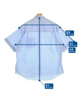 Graphpaper（グラフペーパー）カジュアルシャツ 青 サイズ:1(S位) メンズ/2200674783096