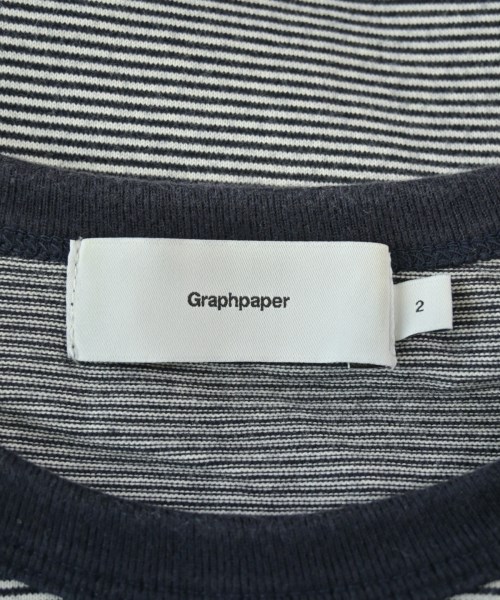 Graphpaper（グラフペーパー）Tシャツ・カットソー 紺 サイズ:2(M位) メンズ/2200674783119