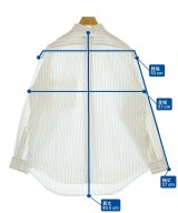 Graphpaper（グラフペーパー）カジュアルシャツ 白 サイズ:1(S位) メンズ/2200671497132