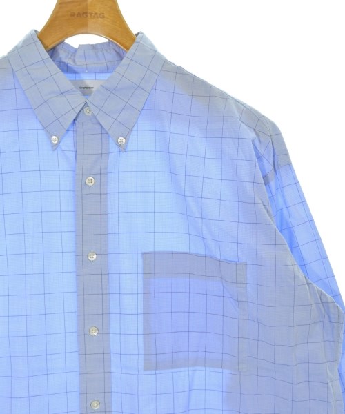 Graphpaper（グラフペーパー）カジュアルシャツ 青 サイズ:2(M位) メンズ/2200671497170
