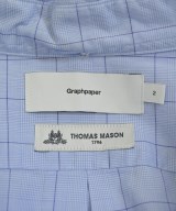 Graphpaper（グラフペーパー）カジュアルシャツ 青 サイズ:2(M位) メンズ/2200671497170