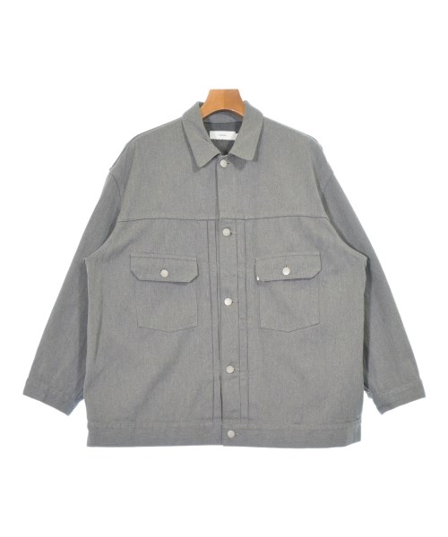 Graphpaper(グラフペーパー)デニムジャケット グレー サイズ:1(S位)/2200671837020