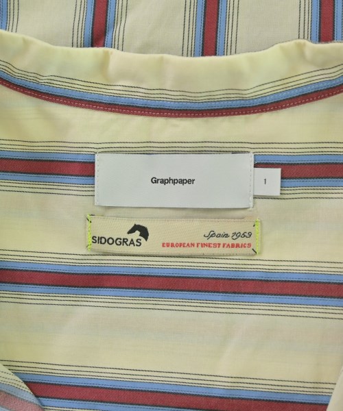 Graphpaper（グラフペーパー）カジュアルシャツ 白 サイズ:1(S位) メンズ/2200676824018