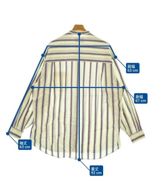 Graphpaper（グラフペーパー）カジュアルシャツ 白 サイズ:1(S位) メンズ/2200676824018