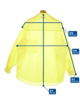 Graphpaper（グラフペーパー）カジュアルシャツ 黄 サイズ:F メンズ/2200676824025