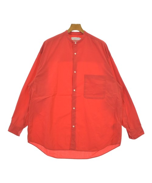 Graphpaper(グラフペーパー)カジュアルシャツ 赤 サイズ:F/2200676824032