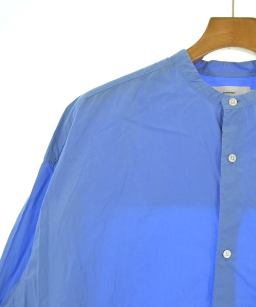 Graphpaper（グラフペーパー）カジュアルシャツ 青 サイズ:F メンズ/2200676824049