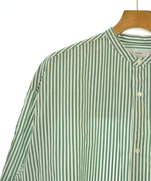 Graphpaper（グラフペーパー）カジュアルシャツ 緑 サイズ:1(S位) メンズ/2200676824056
