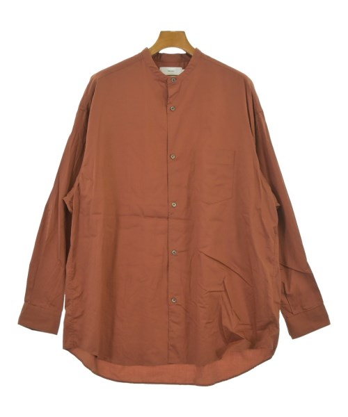Graphpaper(グラフペーパー)カジュアルシャツ 茶 サイズ:1(S位)/2200676824070