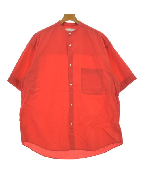 Graphpaper(グラフペーパー)カジュアルシャツ 赤 サイズ:F/2200676824094