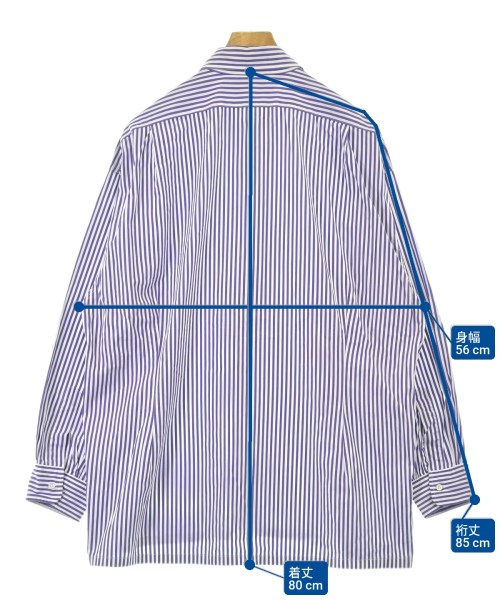 Graphpaper（グラフペーパー）カジュアルシャツ 紫 サイズ:F メンズ/2200676833058