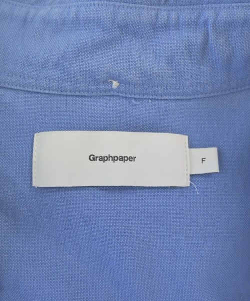 Graphpaper（グラフペーパー）カジュアルシャツ 青 サイズ:F メンズ/2200667471146
