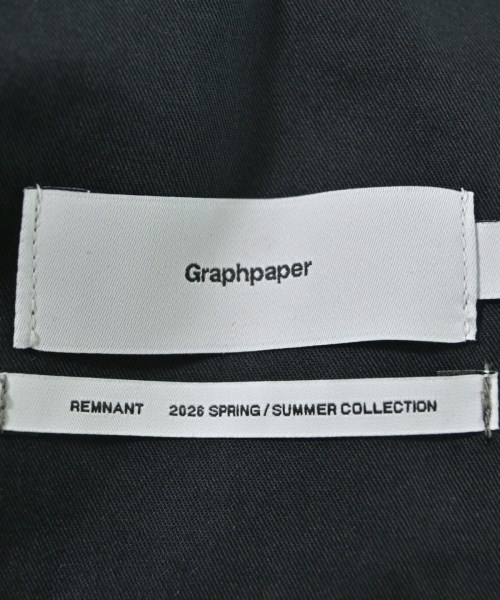 Graphpaper（グラフペーパー）スラックス 黒 サイズ:1(S位) メンズ/2200677989228