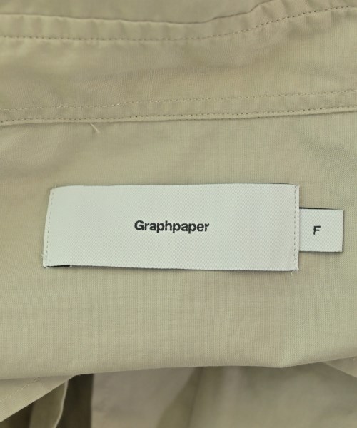 Graphpaper（グラフペーパー）カジュアルシャツ ベージュ サイズ:F メンズ/2200674974227