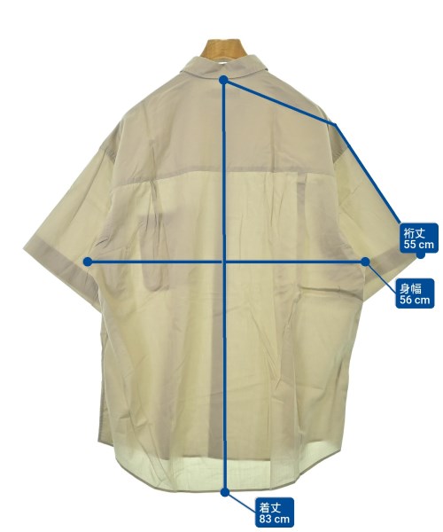 Graphpaper（グラフペーパー）カジュアルシャツ ベージュ サイズ:F メンズ/2200674974227