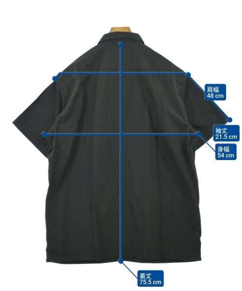 Graphpaper（グラフペーパー）カジュアルシャツ 黒 サイズ:2(M位) メンズ/2200674974241