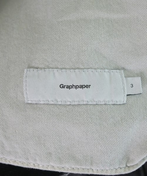 Graphpaper（グラフペーパー）デニムパンツ 黒 サイズ:3(L位) メンズ/2200675614023