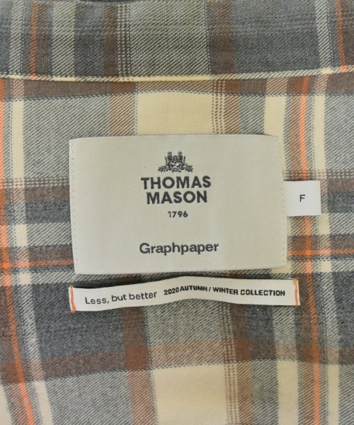 Graphpaper（グラフペーパー）カジュアルシャツ グレー サイズ:F メンズ/2200679360056