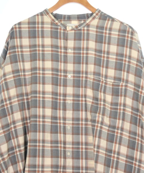 Graphpaper（グラフペーパー）カジュアルシャツ グレー サイズ:F メンズ/2200679360056