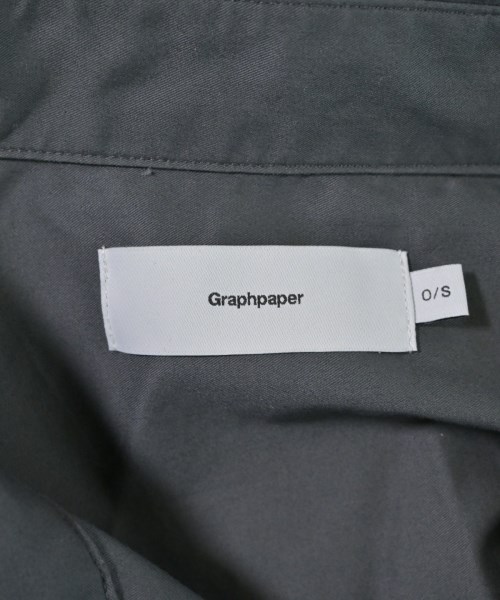 Graphpaper（グラフペーパー）カジュアルシャツ グレー サイズ:S メンズ/2200672159107
