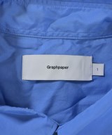 Graphpaper（グラフペーパー）カジュアルシャツ 青 サイズ:1(S位) メンズ/2200676790047