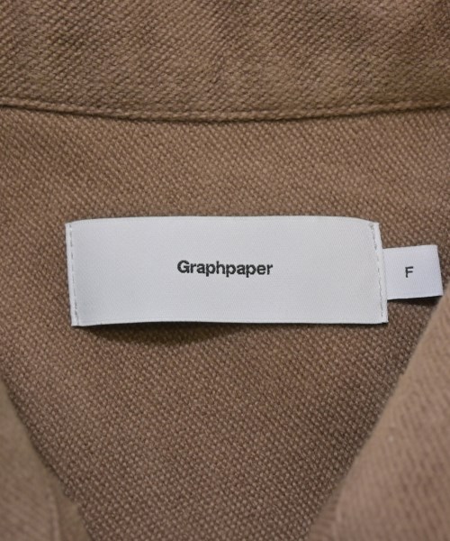 Graphpaper（グラフペーパー）カジュアルシャツ 茶 サイズ:F メンズ/2200679856092