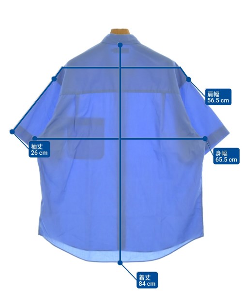 Graphpaper（グラフペーパー）カジュアルシャツ 青 サイズ:F メンズ/2200675379076