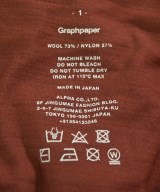 Graphpaper（グラフペーパー）Tシャツ・カットソー 茶 サイズ:1(S位) メンズ/2200687432066
