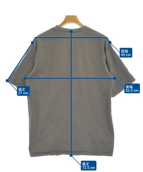 Graphpaper（グラフペーパー）Tシャツ・カットソー グレー サイズ:4(XL位) メンズ/2200694958139