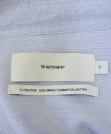 Graphpaper（グラフペーパー）カジュアルシャツ 青 サイズ:2(M位) メンズ/2200689838101