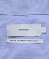 Graphpaper（グラフペーパー）カジュアルシャツ 青 サイズ:1(S位) メンズ/2200665370632