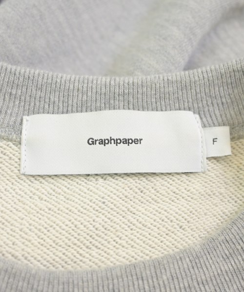 Graphpaper（グラフペーパー）スウェット グレー サイズ:F メンズ/2200692223062
