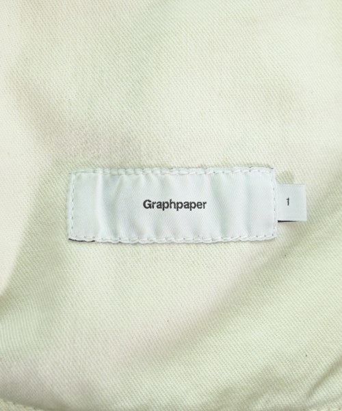 Graphpaper（グラフペーパー）デニムパンツ グレー サイズ:1(S位) メンズ/2200694376025