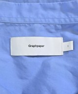 Graphpaper（グラフペーパー）カジュアルシャツ 青 サイズ:1(S位) レディース/2200696292088